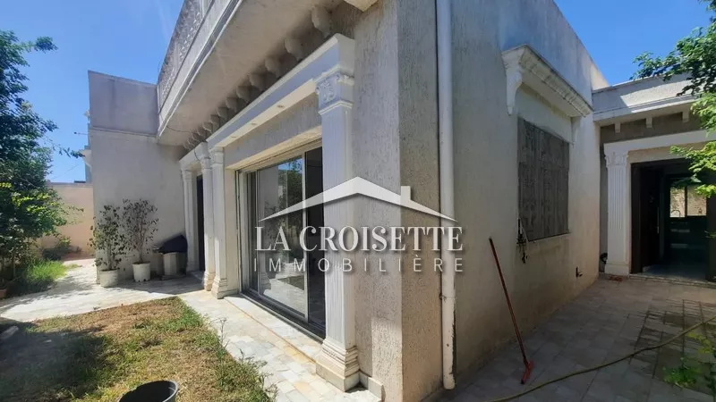Luxus-Villa im Erdgeschoss zur Miete in La Marsa - MVL1410