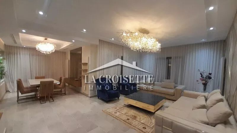 شقة دوبلكس مفروشة S3 في أحدث أحياء قرطاج – Jardins de Carthage | كود: MDL0510