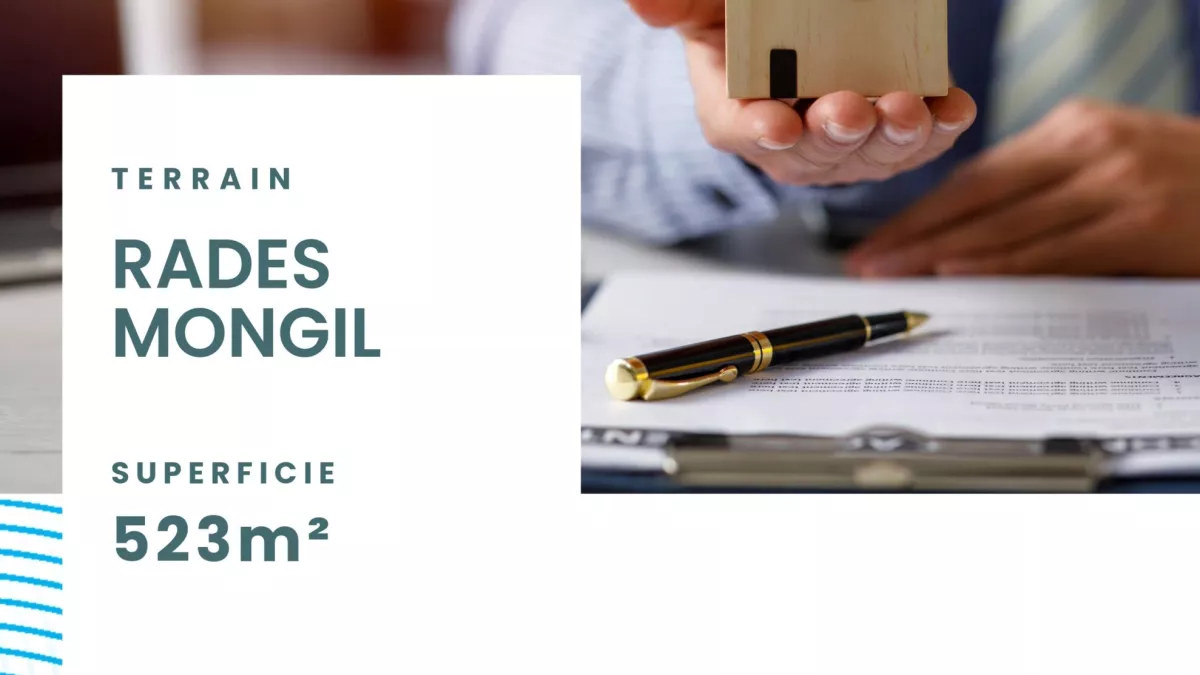 OTTIMA OCCASIONE DI INVESTIMENTO: 523M² DI TERRENO A RADES MONGIL