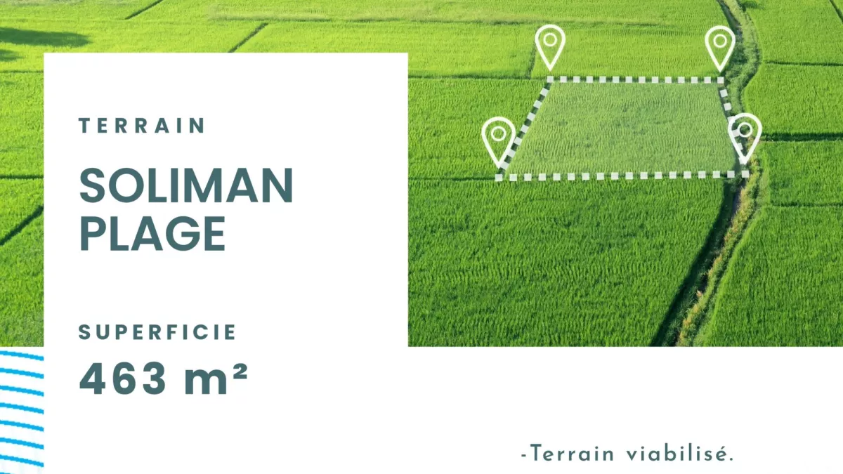 Terreno da Sogno in Vendita: 463m² a Due Passi dalla Spiaggia a Soliman (Quartiere La Plage)