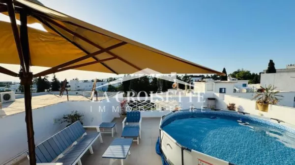 Luxury Furnished Apartment with Pool in La Marsa - ZAL0490