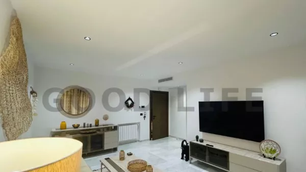 Luxury Furnished S+2 Apartment for Rent in Jardins de Carthage