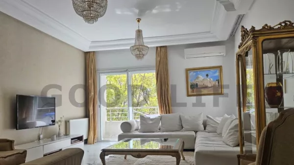 Luxury Furnished S+3 Apartment for Rent in Jardins de Carthage
