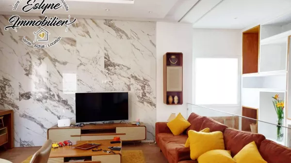 Luxurious S+2 Villa Floor for Rent in Hammam Sousse