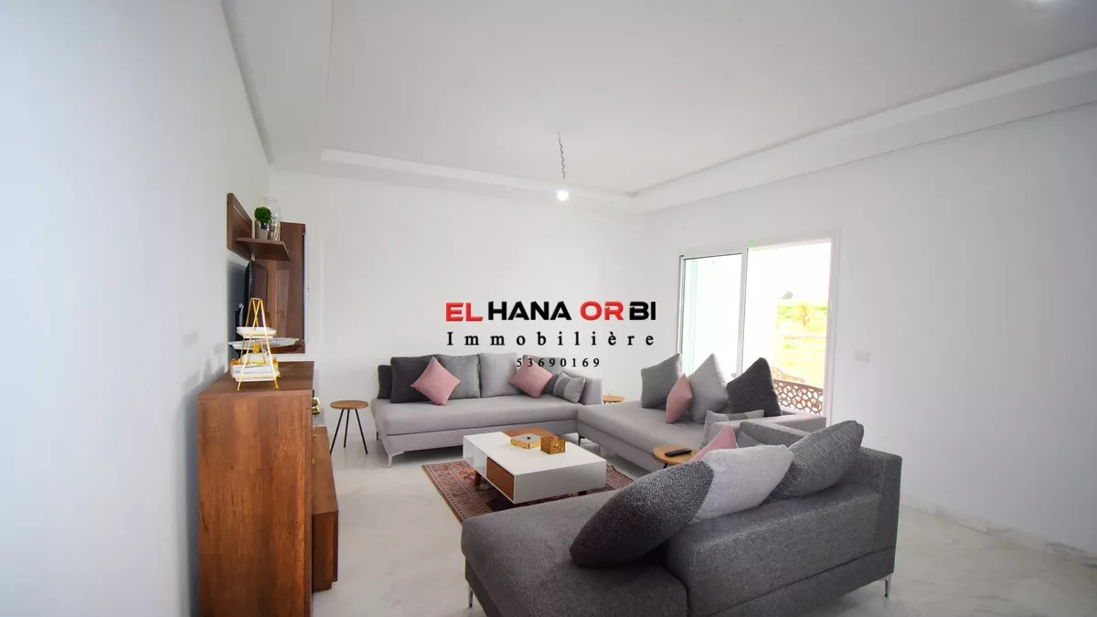 Brand New S+2 Apartment with Parking in the Heart of Mahdia's Tourist Zone