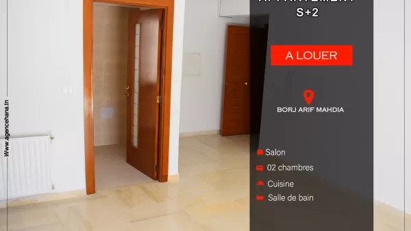 Luxury S+2 Apartment for Rent in Mahdia - Ideal for a Comfortable Life