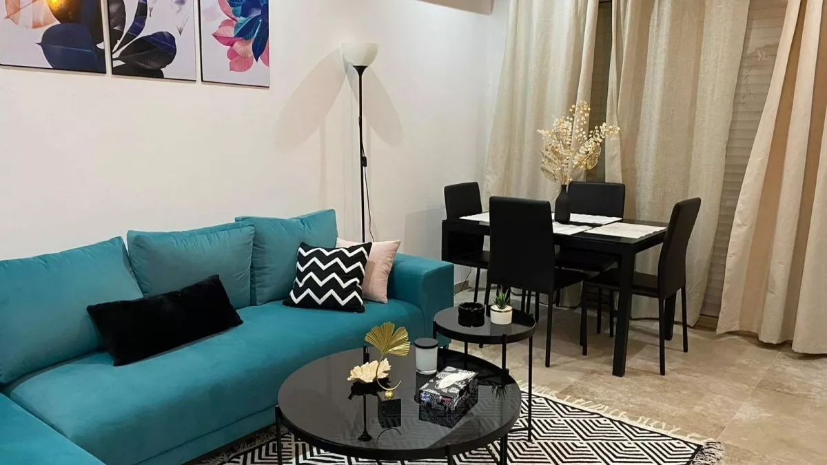 Appartamento S+1 con Vista Mare a Mrezga - Un'Oasi di Pace a Nabeul