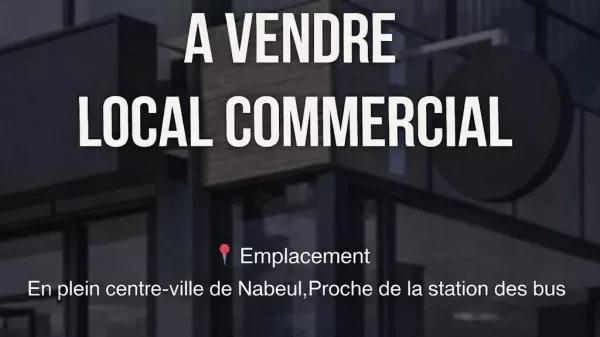 Commercial Property for Sale in Nabeul City Center