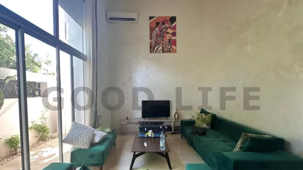 شقة دوبلكس مفروشة للكراء في سيدي داوود مع حديقة خاصة