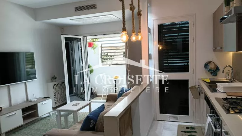 Furnished S1 Apartment in Gammarth - MAL1740