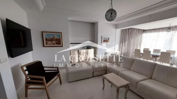 Furnished S+2 Duplex with Terrace in Gammarth - MDL0643