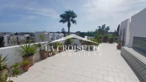 Furnished S3 Duplex with Terrace in La Marsa MEL0589