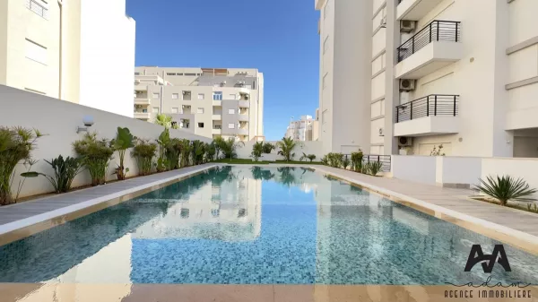 شقة فاخرة 3 غرف بAFH2 مرزقه نابل