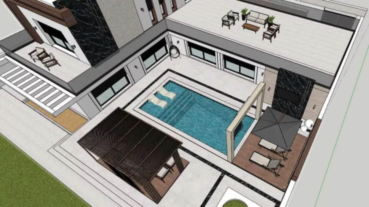 فيلا فاخرة مع مسبح في جربة: جنة على البحر المتوسط