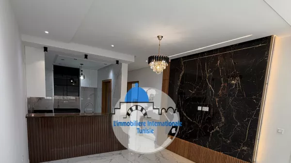 شقة فاخرة S+1 للإيجار في الخزامى الشرق، سوسة – رفاهية وموقع مميز