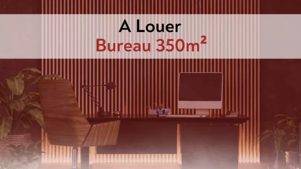 مكتب فاخر للكراء في حي لاك 1