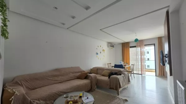 شقة S+1 مفروشة في أف إتش 2 مرزڨة، نابل