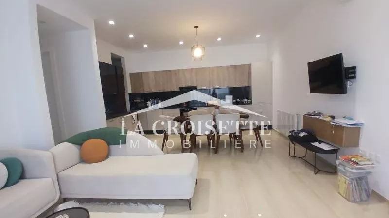 Furnished S+2 Apartment with Terrace in La Marsa - MAL2190