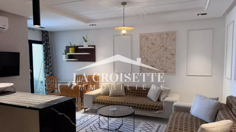 شقة مفروشة S+1 للإيجار في لا سكرة - فرصة إيجار مثالية