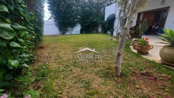 Luxury Ground-Floor Villa for Rent in La Marsa MVL1351