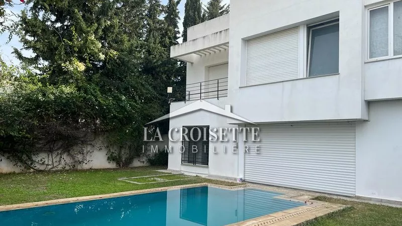 Dream Villa for Rent in La Marsa - S+4 with Pool