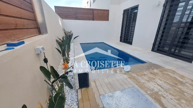 Elegant S+2 Apartment with Pool in La Marsa - MAL3211
