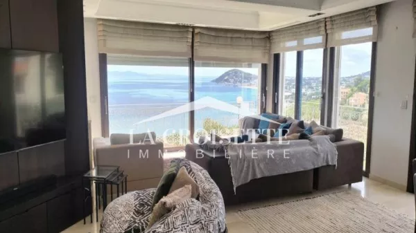 Luxury Furnished Apartment with Sea View in Gammarth - MAL2300