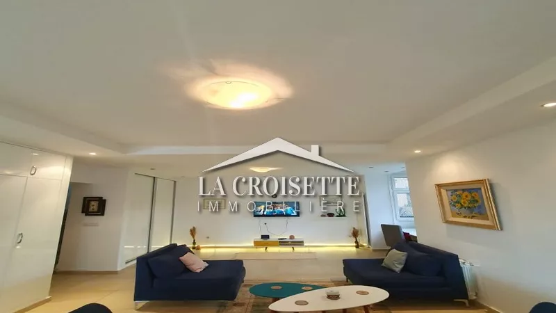 Furnished S+2 Apartment for Rent in Gammarth - MAL2432