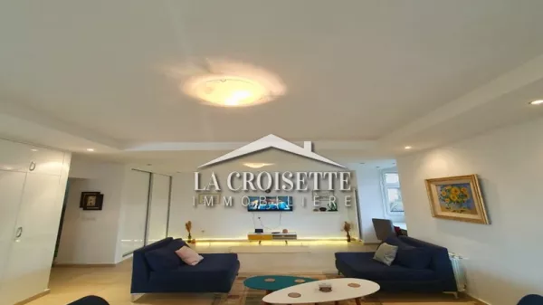 Furnished S+2 Apartment for Rent in Gammarth - MAL2432