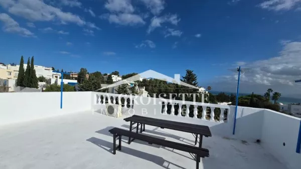 Furnished S+2 Villa Apartment in Carthage Amilcar - ZEL0563