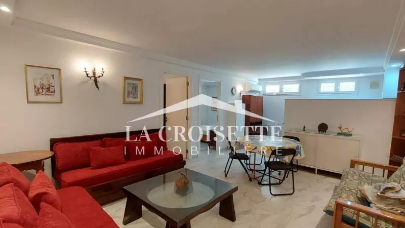 Furnished S+2 Apartment in La Marsa - MRCL0205