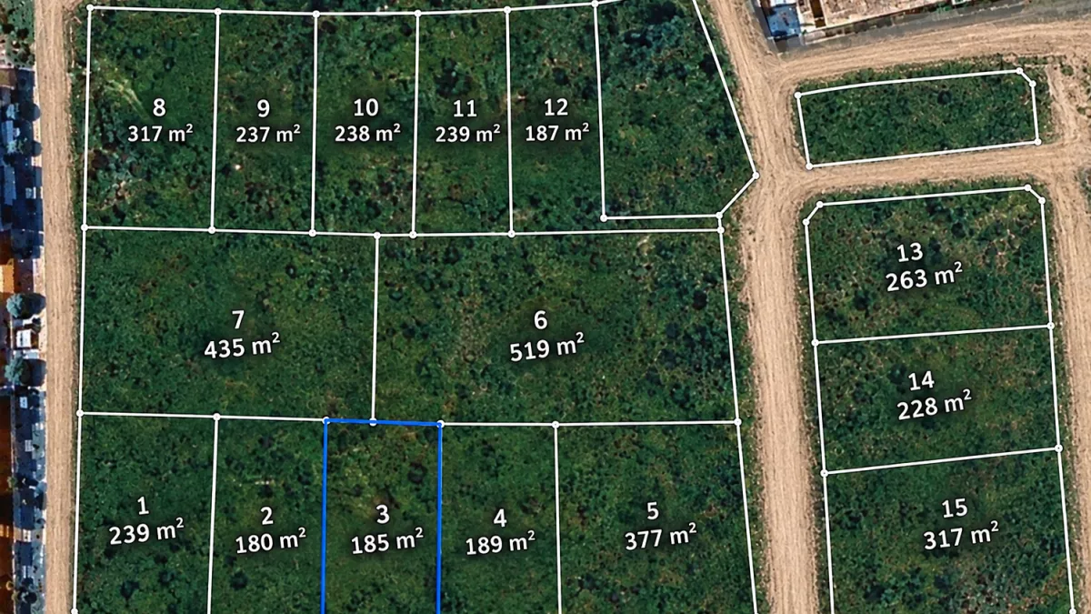 Nabeul — Seize the Opportunity to Own Land from 180 to 500 m²!