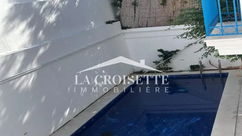 Dream Rental in La Marsa: Semi-Furnished S+3 Villa Floor