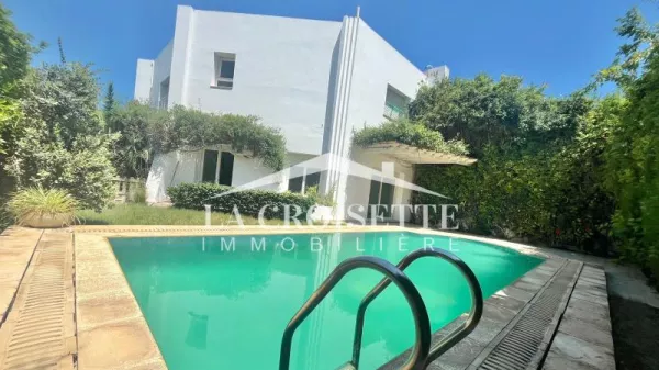 Luxury Villa with Pool for Rent in La Marsa - MVL1695